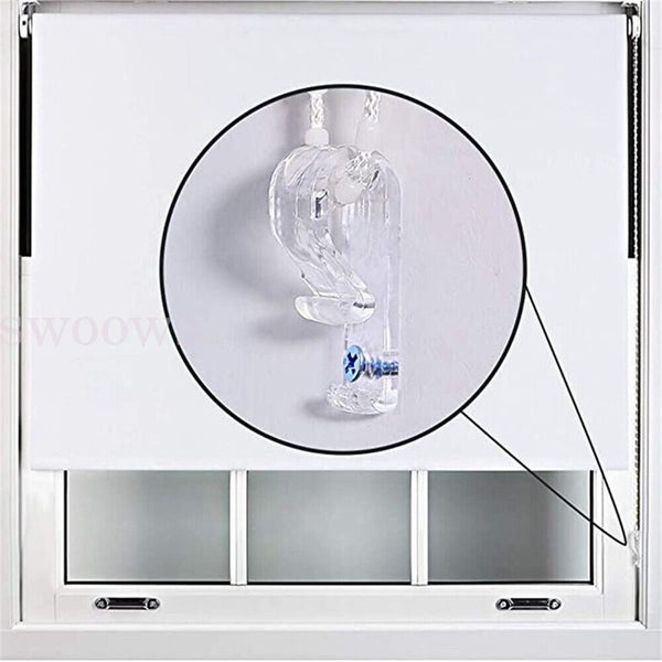 10 Safety Roller Blind Chain Shade Clear Tensioner Holder Clip Curtain Cord Carousel 11