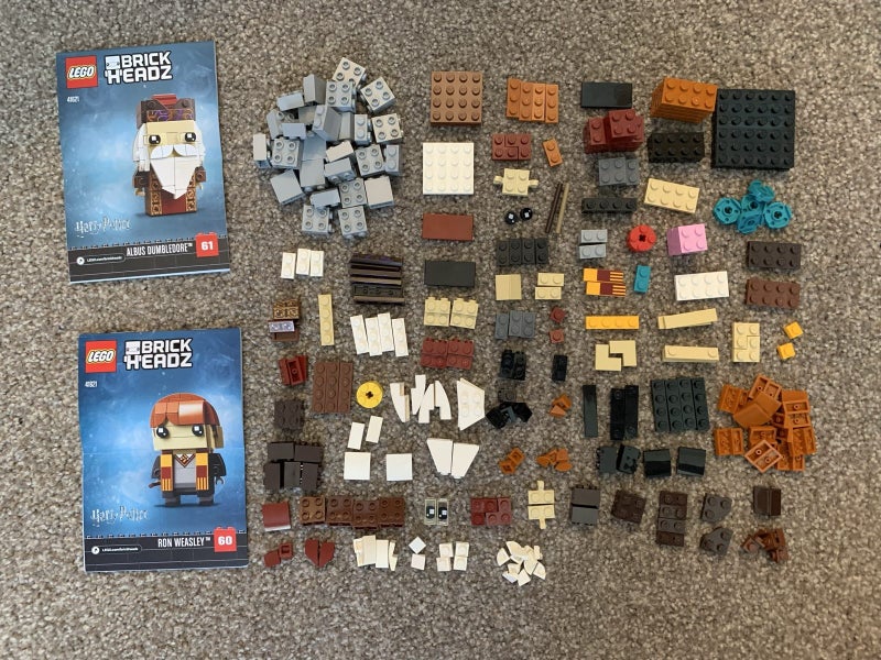 Lego Brickheadz Harry Potter, Hedwig, Ron, Dumbledore, Hermoine Carousel 3