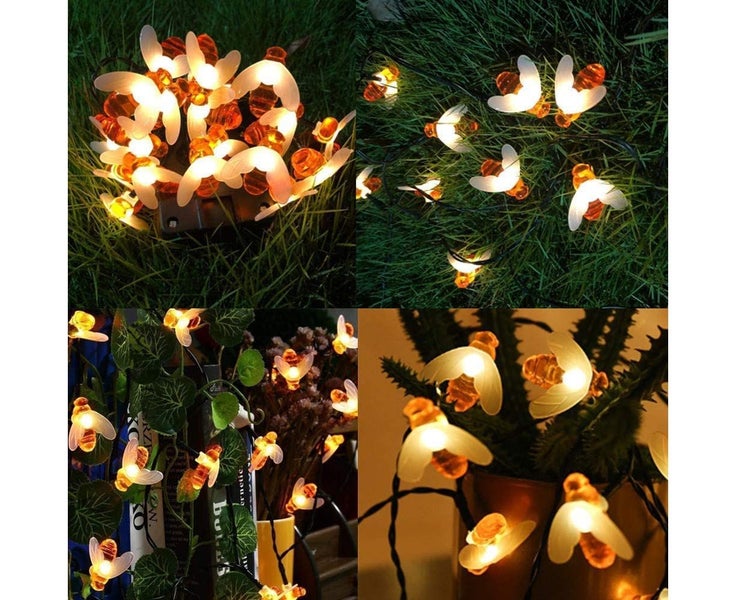 Outdoor Solar String Lights Garden Decor Lights Carousel 1