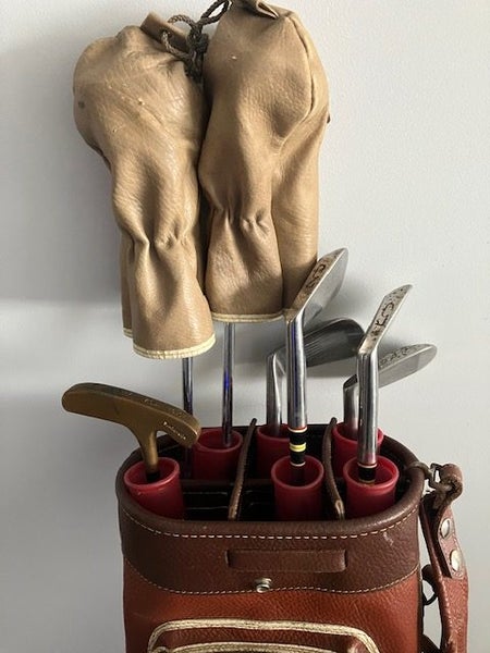 Antique GOLF CLUB Set GARY PLAYER circa 1965 Carousel 1