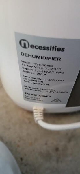 2 L Capacity Dehumidifier Carousel 2