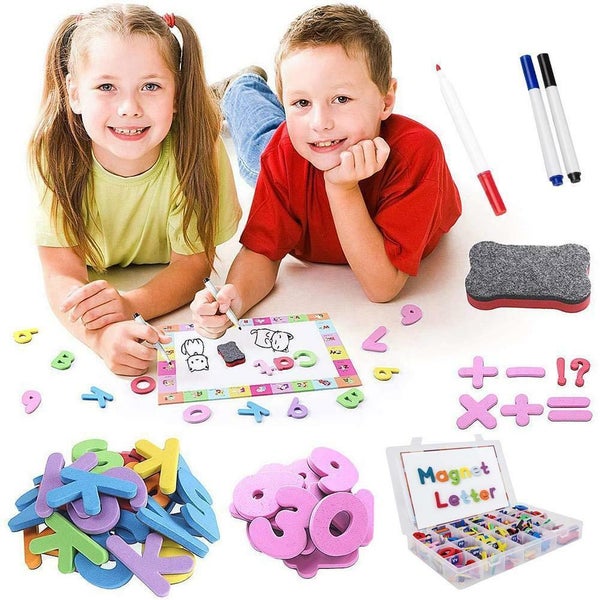 Magnetic Foam Letters Refrigerator Educational Spelling Magnet Toy Carousel 2