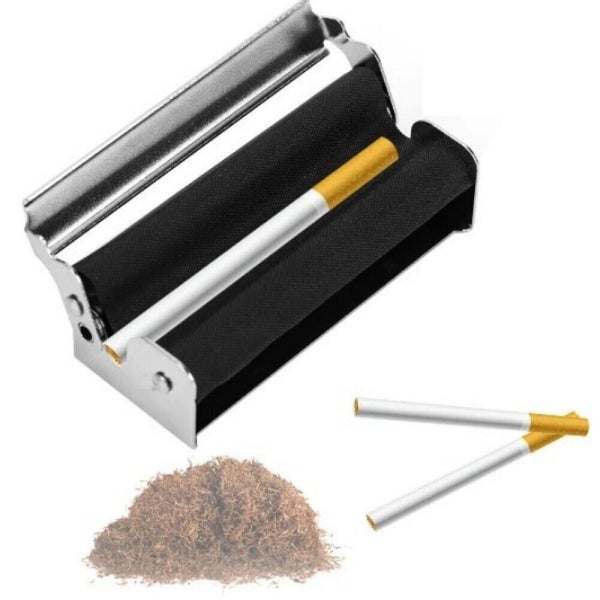 Portable Metal Manual Cigarette Rolling Machine Tobacco Injector Maker Roller Carousel 1