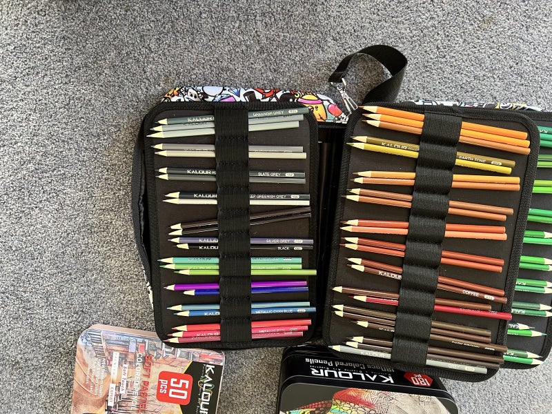 Coloured pencils Carousel 2