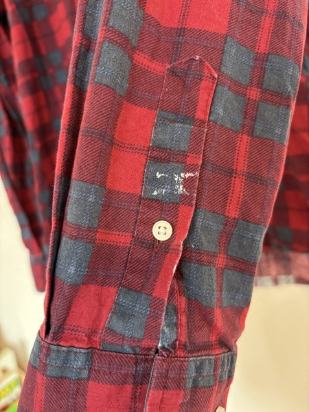 Absent Red Checkered Shirt Size Large Carousel 6