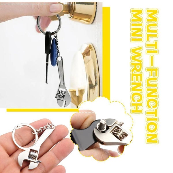 Adjustable Spanner Tool Mini 2.5"/4" Monkey Wrench Steel Hand Tool Repair NEW Carousel 2