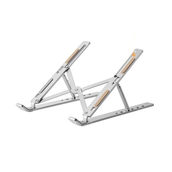 Brateck Lps03303 Portable 6 Level Adjustable Alum Laptop Riser Silver Carousel 2