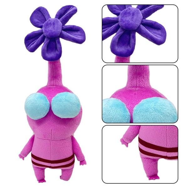New Pikmin Plush Toys Oatchi Dog Ice Glow Pikmin Soft Stuffed Doll Kids Gift Carousel 2