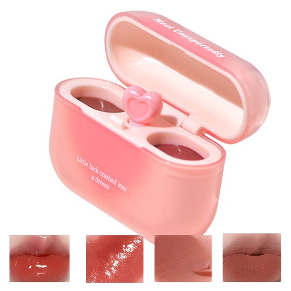 Hydrating Lip Gloss Double Matte Lip Clay Earbuds Case Formed Glitter Carousel 12