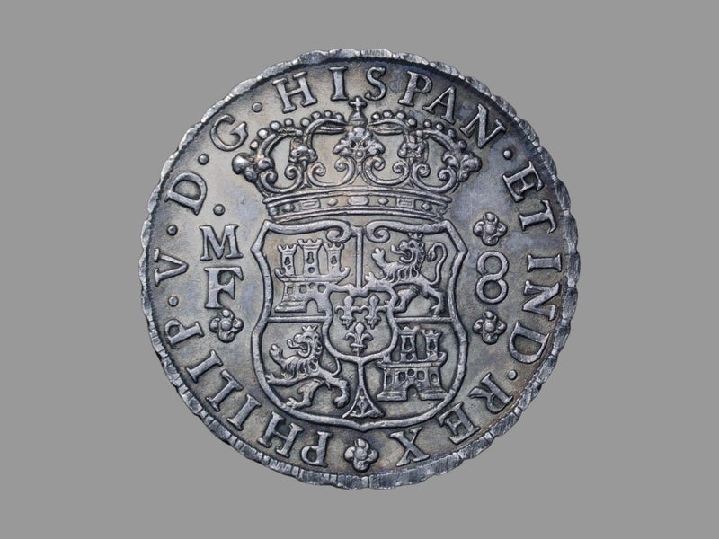 ANE: 1744 Spain Silver “Pillar” Dollar of 8 Reales Carousel 2