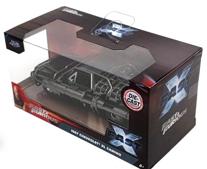 1967 CHEVROLET EL CAMINO - 1:32 Diecast Model - FAST & FURIOUS Carousel 1