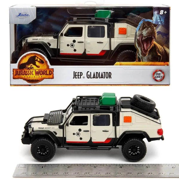 Jada Die-Cast Jurassic World 2020 Jeep Gladiator 1:32 BRAND NEW Carousel 1