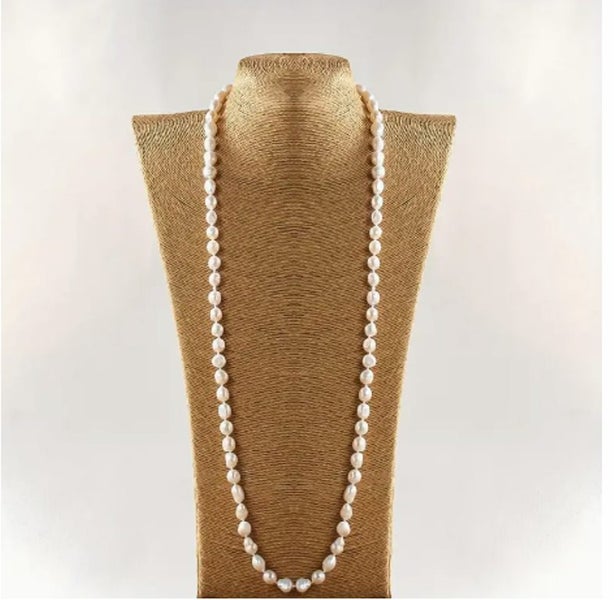 Baroque Freshwater Pearl Necklace 86-88 cm Carousel 1