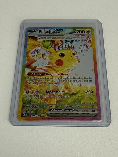 pokemon pikachu ex 238/191 surging sparks62863868935553112