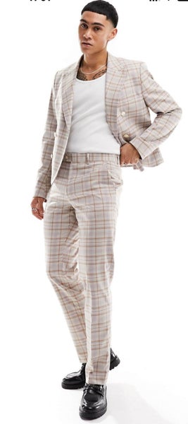 Devils Advocate Orange Check Suit Carousel 1