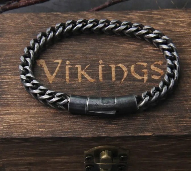 Vintage style men’s chain link bracelet - new Carousel 1