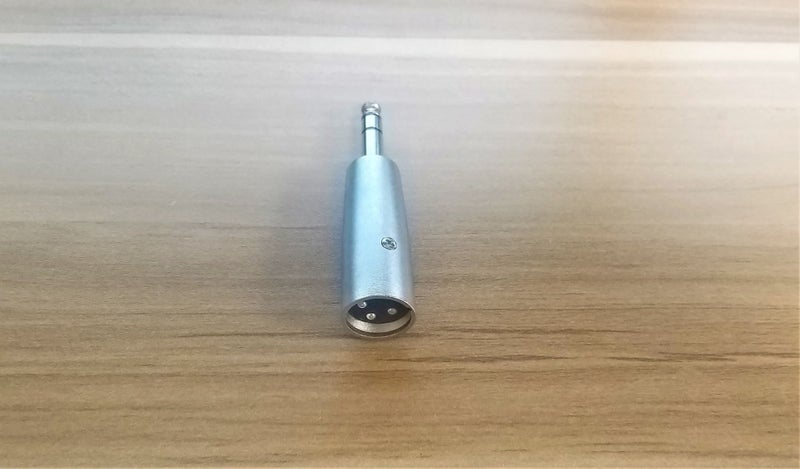 Audio Adapter 3 Pin XLR Male To 6.35mm Male TRS Jack (PC-22) Carousel 2