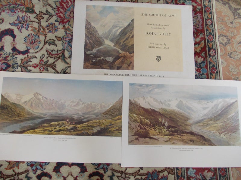 Early New Zealand Art prints. John Gully, 1819-1888. Carousel 2
