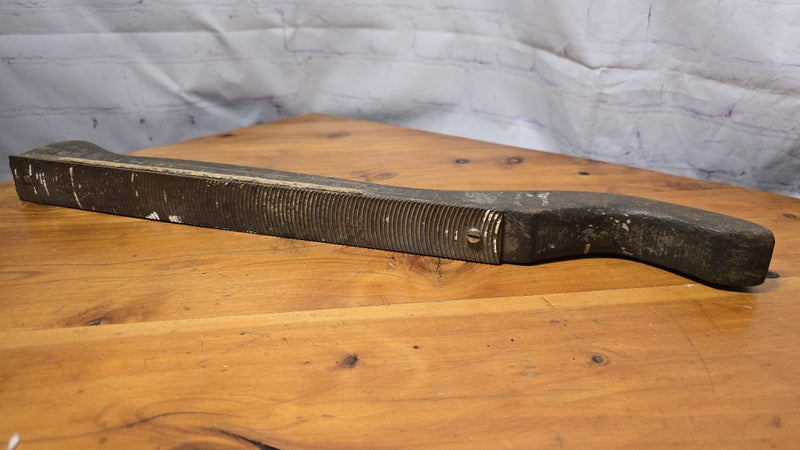 Old Wooden Hand Sander 19” Long Carousel 1