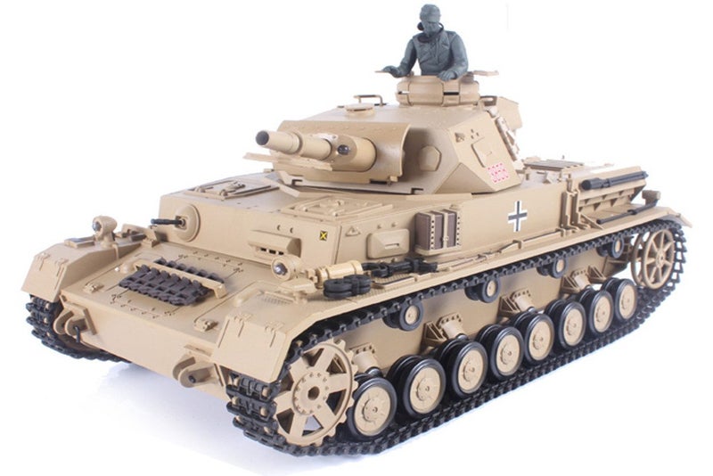 Heng Long 3858-1 1/16 German IV F Type RC Battle Tank (TK7.0) Carousel 1