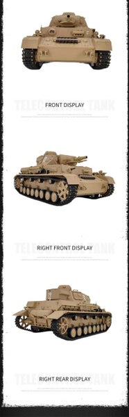 Heng Long 3858-1 1/16 German IV F Type RC Battle Tank (TK7.0) Carousel 5
