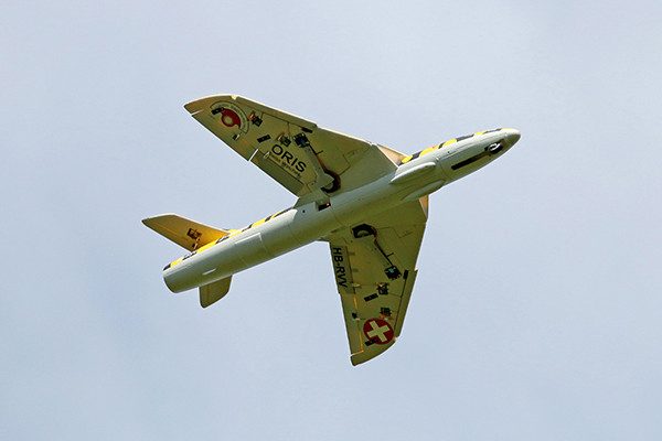 DYNAM HAWKER HUNTER RC Jet 6S Flaps Retracts - PNP Carousel 9