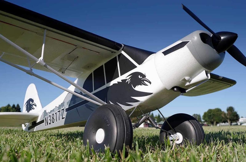 FMS 1700mm Piper PA-18 RC Airplanes Super Cub with Floats and reflex v2 PNP Carousel 2