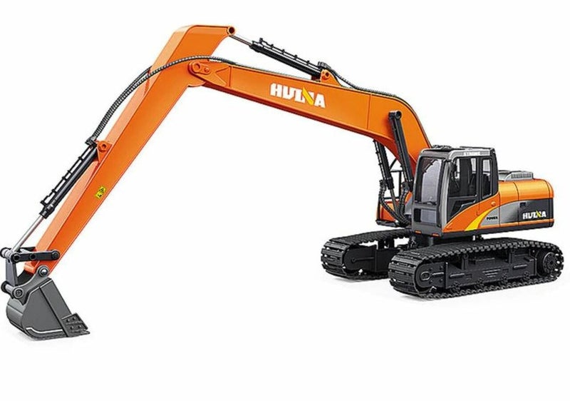 HUINA 1551 1/14 2.4G 15CH RC EXCAVATOR DIGGER WITH LONG REACH BOOM Carousel 1
