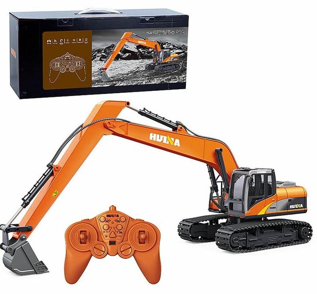 HUINA 1551 1/14 2.4G 15CH RC EXCAVATOR DIGGER WITH LONG REACH BOOM Carousel 2