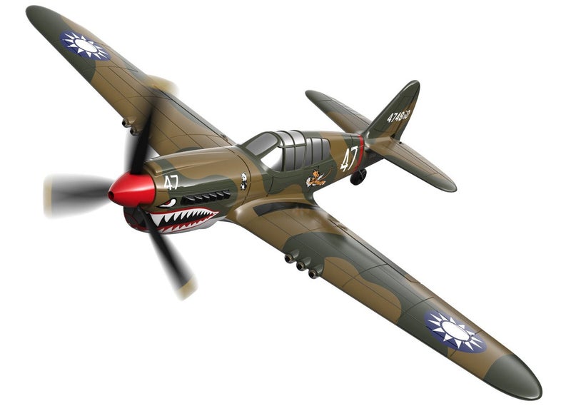 Volantex RC P40 Warhawk 400mm with Xpilot One Key Aerobatic Stabilization Sys... Carousel 1
