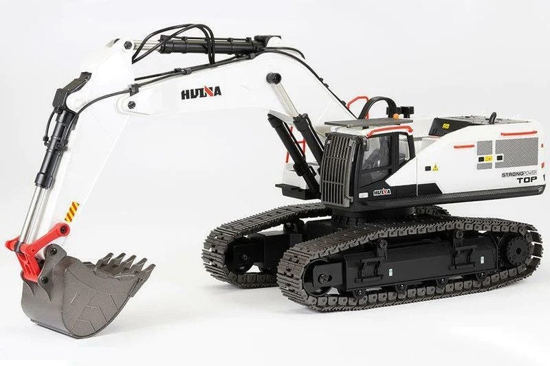 Huina RC Excavator 1594 . 1/14th Scale. Alloy and Steel version, RTR Carousel 2