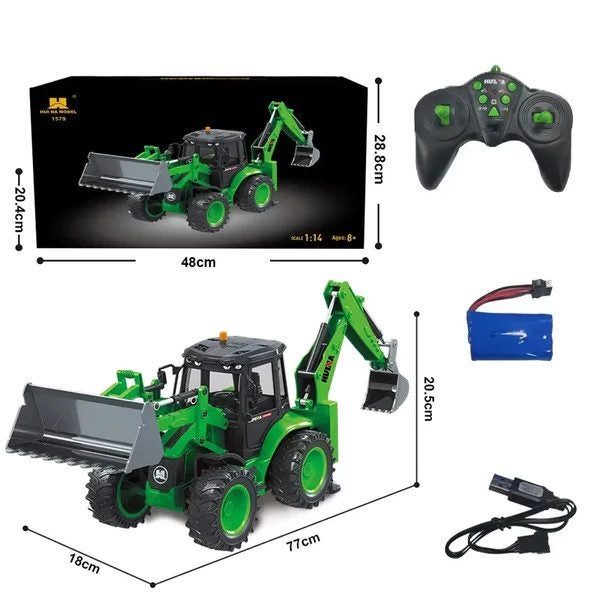 HUINA 1579 1:14 Scale Nine-Channel Remote Control Bi-directional Forklift Carousel 7