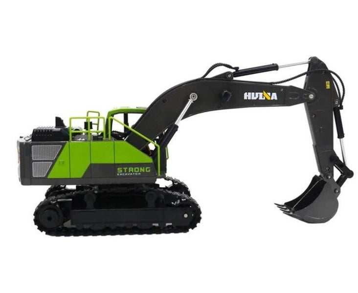 HUINA 1661 1/18 RC EXCAVATOR GREEN/GREY Carousel 2