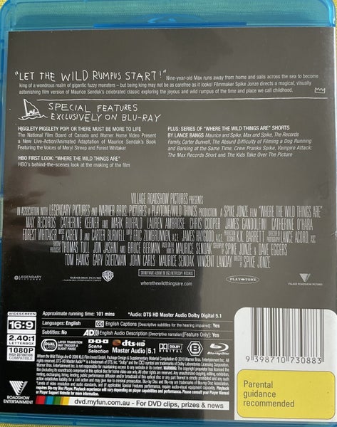 Where the Wild Things Are (Blu-Ray) Carousel 2