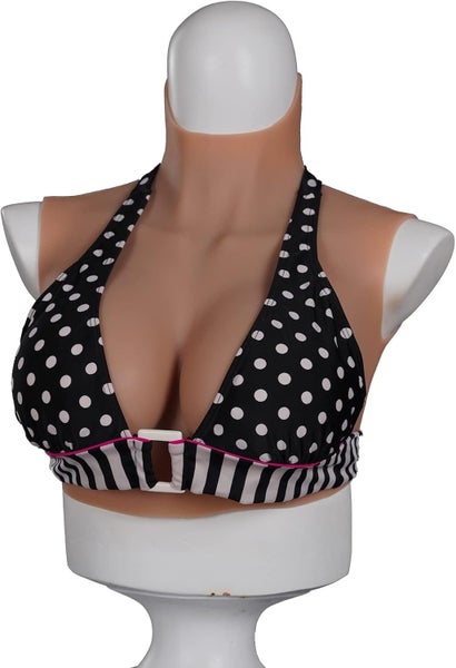A-G CUP Crossdressers Breastplate Realistic Silicone Breast Form Fake Boobs Enh Carousel 1