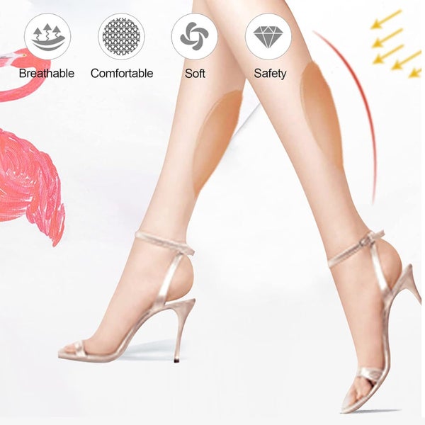 Self Adhesive Calf Pads, 1 Pair of Silicone Leg Onlays Women Leg Corrector for Carousel 2