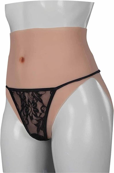 Crossdresser Silicone Panty Men's Camel Toes Inserted Hiding Gaff Thong for Cos Carousel 1
