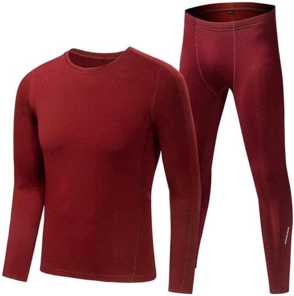 mens base layer tops,Men's Fleece Thermal Underwear Top Cold Weather Compressi Carousel 1