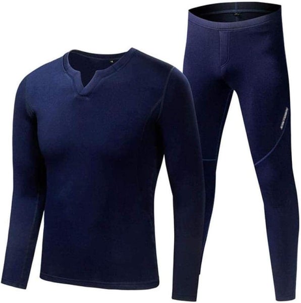 mens base layer tops,Men's Fleece Thermal Underwear Top Cold Weather Compressi Carousel 1