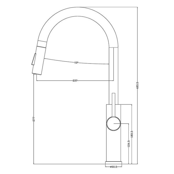 Pull Out Kitchen/Laundry Sink Mixer Tap Carousel 10