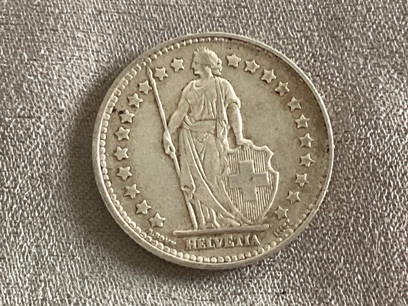 Switzerland 1 France 1952-B Helvetia Carousel 1