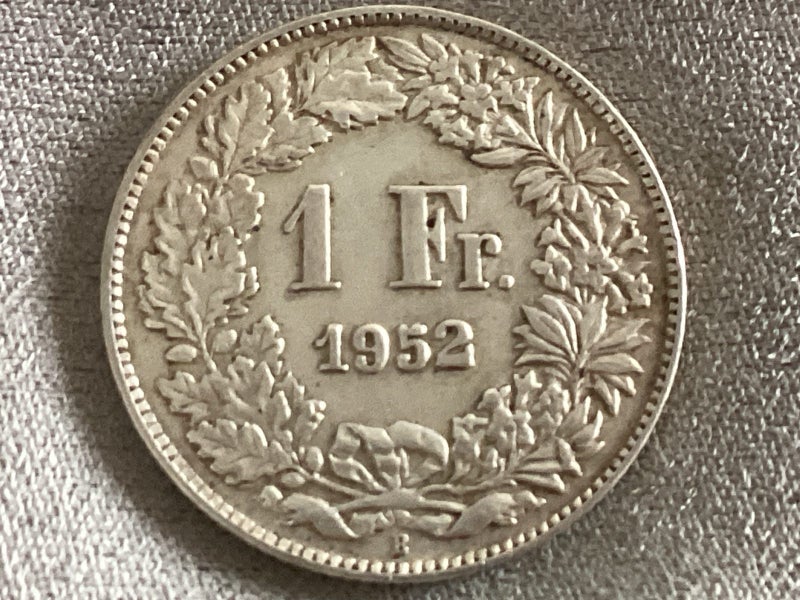 Switzerland 1 France 1952-B Helvetia Carousel 2