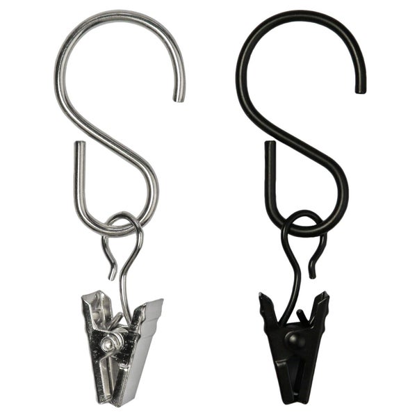 25 pcs Curtain Clips w/ Hook for Curtain, Photos, Home Decoration, Party Lights Carousel 1