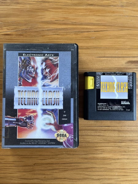 Technoclash (Sega Genesis, 1993) No Manual Carousel 1