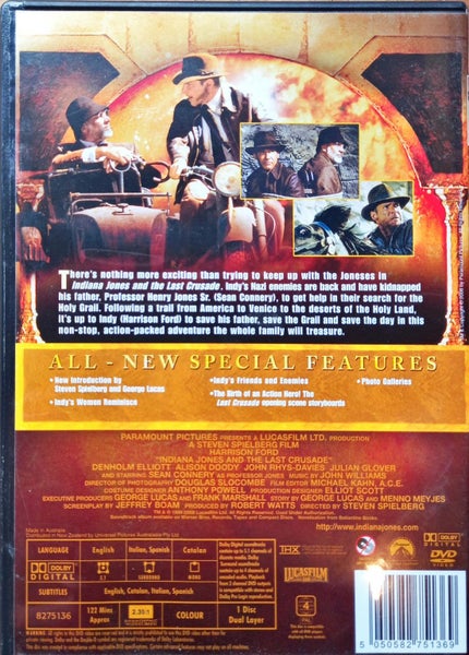 Indiana Jones and the Last Crusade Carousel 2