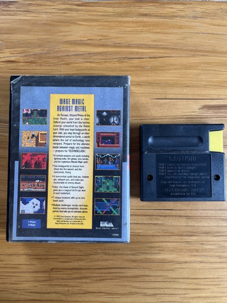 Technoclash (Sega Genesis, 1993) No Manual Carousel 2