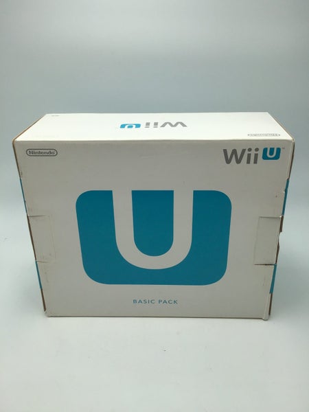 * 8GB White Wii U Console w/ Gamepad & Cables BOXED * Carousel 2