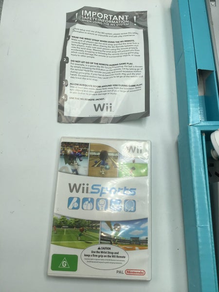 * White Nintendo Wii Console w/ Wii Sports Bundle BOXED * Carousel 2