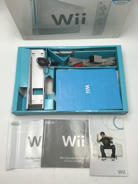 * White Nintendo Wii Console w/ Wii Sports Bundle BOXED * Carousel 5