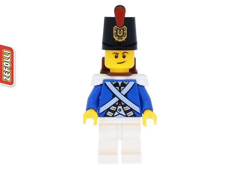 Imperial Bluecoat Soldier Minifigure - Lego Pirates - C Carousel 1